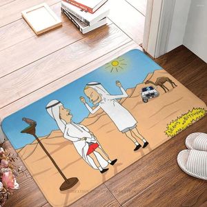 Tapis Beavis et Butthead drôle sarcastique dessin animé anti-dérapant paillasson tapis de cuisine désert soleil balcon tapis porte d'entrée tapis décoratif