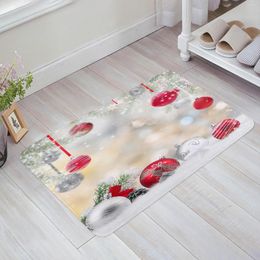 Tapis cloche décoration de noël flocon de neige cadeau cuisine paillasson chambre bain sol tapis maison tenir porte tapis tapis décor à la maison