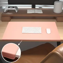 Carpets Big Pliaged Elbow Guard Trip Mouse Pad Cuir Bureau Bureau Bureau Office Ordinateur ordinateur portable Mousepad Table Cushion