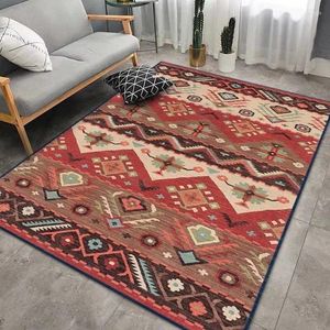 Carpets Bohemian Marocco Right Classic Ethnic Living Room Carpet Chadow and Kitchen Area Not Slip Area American Cheatside Mat