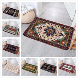 Carpets Boho Persian Entrée Pailliage Soft Comfort Floor Mat Anti-Slip Home Decor Carpet For Salon Waship Walle Salle Bathroal Kitchen Tapis