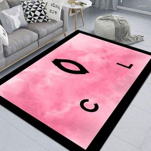 Tapis Marque Couloir Tapis Tapis De Sol Salon Table Basse Chambre Pleine Mignon Lettre Logo Designer Décoration De La Maison Tapis