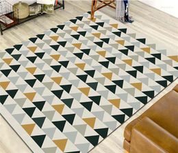 Tapijten merk woonkamer tapijten wasbare matte mat schilderachtige rechthoek tapijt geometrische decoratie hoge kwaliteit