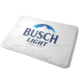 Tapis Busch Light Tapis de porte d'entrée Tapis de bain You Fingers Up Adulte Rude Cool Noir Blanc Main Badass Punk et Roll Offensive Rouge