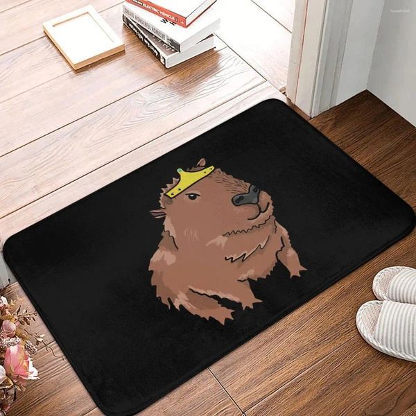 Tapis Capybara Animal chambre tapis Miss princesse paillasson cuisine tapis balcon tapis décoration de la maison