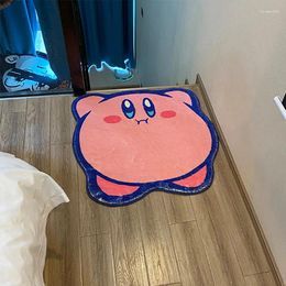 Carpets Carpet Kawaii Pink Game Peripheral Mat Children's Room Decorative Soft Plush Non-slip Absorbent Rug 60cm Bathroom Doormat