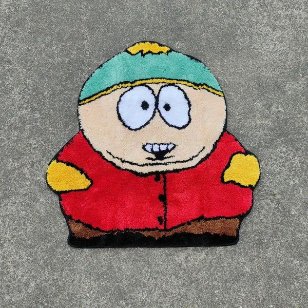 Tapis de poupée en peluche de dessin animé, doux, touffeté, décoration de maison, antidérapant, chambre à coucher, salon, tapis de sol, cadeau d'anniversaire pour enfants