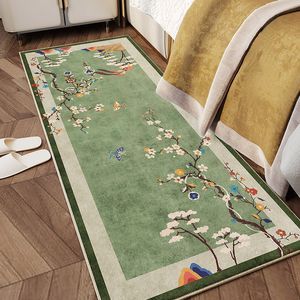 Tapis Chinois Classique Chambre Chevet Tapis Classique Paysage Fleur Oiseau Peinture Balcon Tapis IG Grande Zone De Luxe Décoration Maison 230511