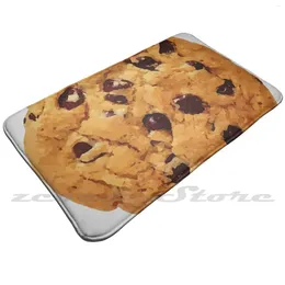 Carpets Chocolate Cookie Mat Tapis Tapis de porte non glissée Absorbant de porte Choco