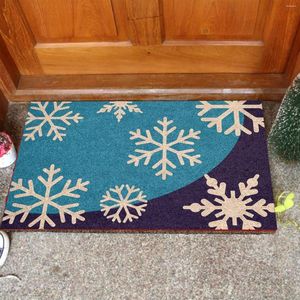 Tapis décor de noël paillasson joyeux tout neige paillasson avant tapis extérieur drôle