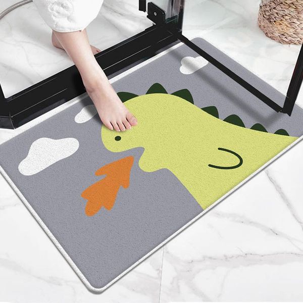 Tapis de Noël Dog Pet Mat Non Slip Mignon Creative Animal Porte Convient à l'intérieur et aux couvertures chaudes Femmes