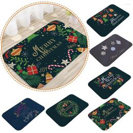 Carpets Christmas Dormat Holiday Door Mat Winte Tapis sur thème tapis pour le salon