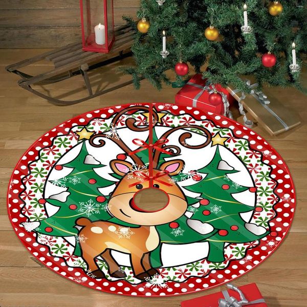 Tapis De Noël Bonhomme De Neige Rouge Camion Décoratif Arbre Jupe Wrap Salle De Fête Jeter Couverture Pour Canapé # t2g