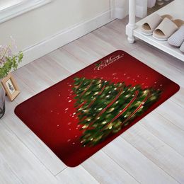 Tapis arbre de noël cloches étoiles entrée paillasson tapis de cuisine tapis salon maison couloir tapis salle de bain paillassons