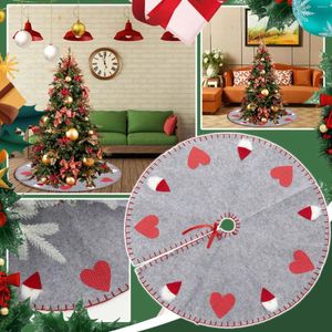 Carpets Christmas Tree Jirt inférieur décorations de tabliers