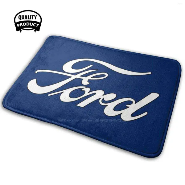 Carpets Classic Car Logos: 3D Soft Not Slip Mat tapis tapis coussin voitures logo American Detroit