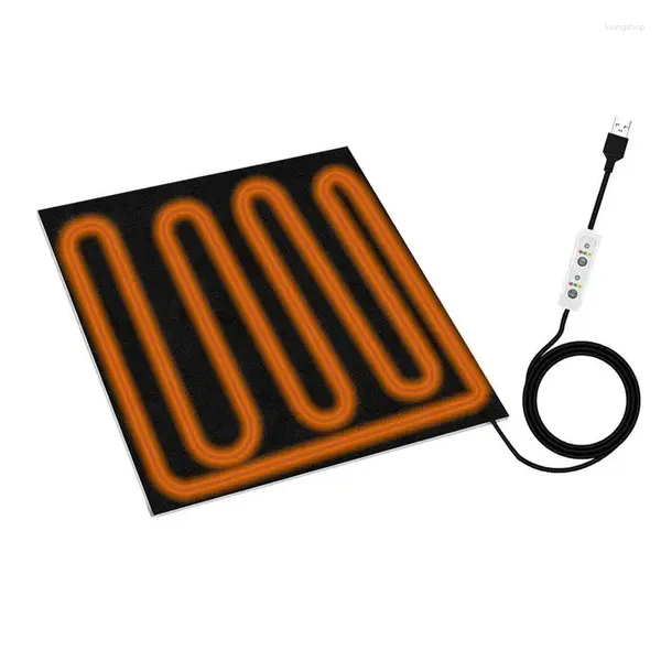 Tapis de tapis chauffage tampon 5V électrique chaude avec chauffage rapide