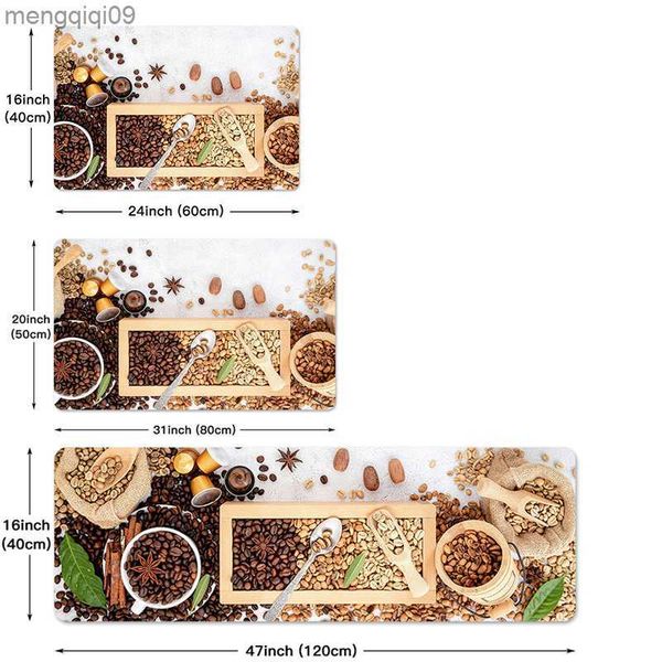 Tapis Grain De Café Imprimer Tapis De Cuisine Entrée Paillasson Imprimé Tapis Maison Étage Balcon Antidérapant Tapis Décor À La Maison R230731