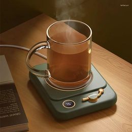Tapijten koffiekopje wamer elektrische mokverwarming constante temperatuur 3 versnellingsinstellingen houden melkthee warm auto-off verwarming voor thuis