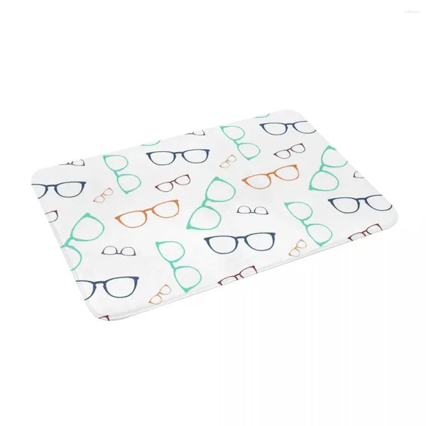 Alfombras de color marco de anteojos de lentejuelas de 24 