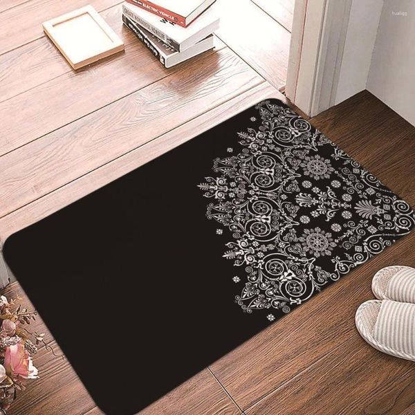 Tapis Tapis de sol bohème coloré Mandala Om Zen Yoga Hippie méditation paillasson cuisine tapis balcon tapis décoration de la maison