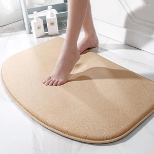 Tapijten gezellige doucheruimte Bathmat tapijt Tapijtdeur Mat vaste kleur decoratief