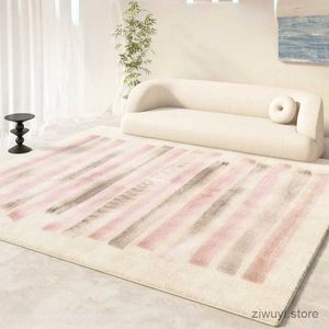 Tapijten crème stijl slaapkamer decor pluche tapijt moderne minimalistische tapijten voor woonkamer pluizige zacht dikke dikke tapijt thuis antislip vloermat