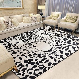 Tapis créatif Style géométrique imprimé pour salon chambre à coucher tapis moderne Simple couloir tapis de sol mode cuisine tapis