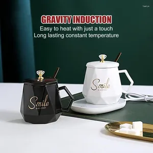 Tapis chauffe-tasse USB chauffage électrique pour thé tasses à café Gadget de cuisine tasses à couvercle bols eau en verre