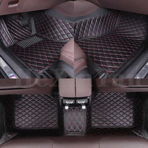 Carpets Custom Car Floor Mats for Mercedes Benz GLS Class X166 2016 2017 2018 2019 All model auto accessories car Rug Carpet Footbridge R230307