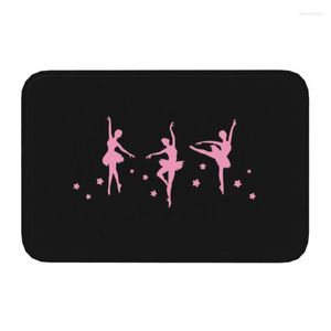 Tapijten Schattig Ballet Dansen Deurmat Antislip Keuken Badkamer Welkomstmat Tuin Garagedeur Vloer Entree Tapijt Vloerkleed Voetzool