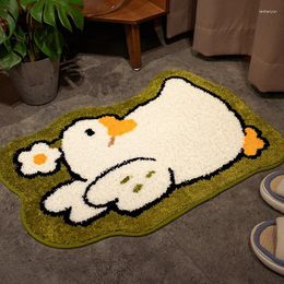 Tapijten schattige tapijt slaapkamer tapijtmat onregelmatig bedruimte gebieden niet-slip badkamer deurmat harige kamer decor