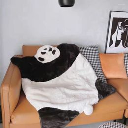 Tapijten schattige cartoon speelmat voor kinderen gym activiteit tapijt panda vloermatten baby vloerkleed geboren babykamer decor deken