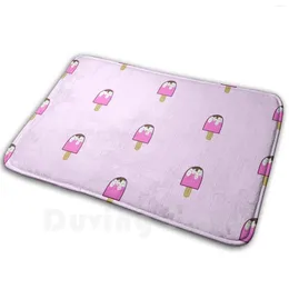Tapijten schattig ijscrucet tapijtmat tapijt kussen kussen zachte crème tijd roze fabiel lolly