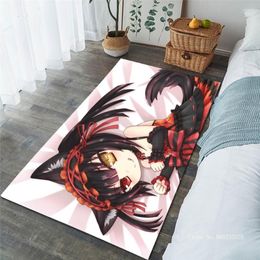 Tapijten DATUM EEN LIVE Groot Tapijt Parlor Karpetten Kinderen Slaapkamer Antislip Cartoon Anime Vloermat Voor Woonkamer thuis Decor314b