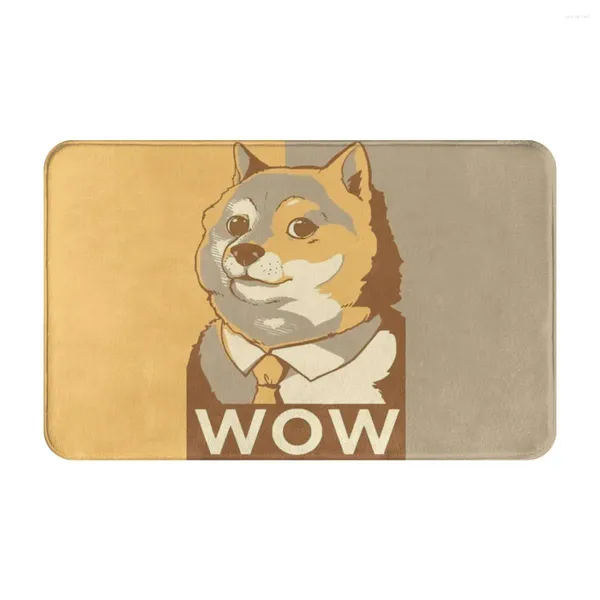 Carpets Dogecoin fan art art marchand tapis tapis de tapis de tapis baignoire