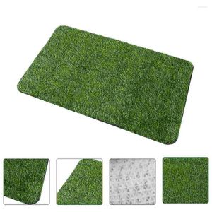 Tapis Tapis de porte Tapis de ménage créatif Gazon artificiel Épaissir Sol Tapis de sol antidérapant Pied de pelouse naturelle