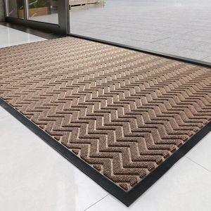 Carpets Durable Entryway Mat Welcome Deal Foot Foot Paddding Plandre intérieur pour le couloir Fade résistant aux tapis KTICKEN