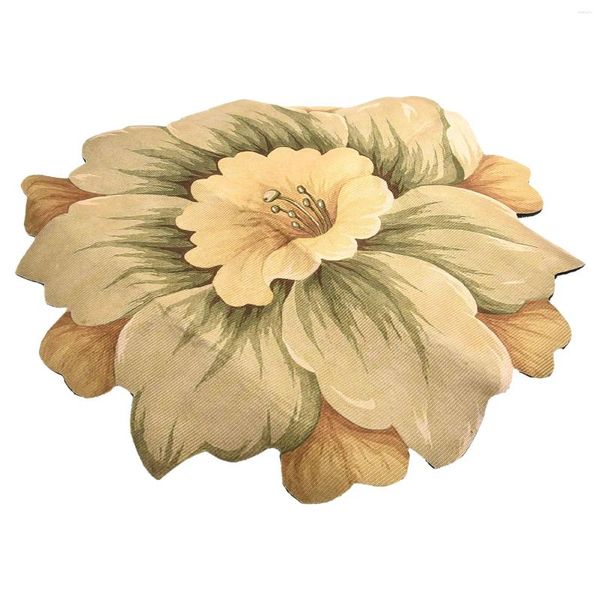 Tapis durable exquis exquis de haute qualité de haute qualité tapis de moquette de sol de sol chinois fleur de vestiaire de style chinois