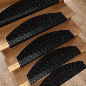 Carpets Durable Floor Mat Mat auto-adhésif Stair Treats Soft Safety Prip pour les escaliers en bois Peel bâton de tapis de tapis couvercles d'escalier améliorer