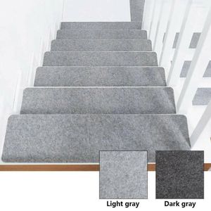 Tapis e2 10pcs escalier tapis tapis tapis tapis tapis auto-adhésif étape étape étape d'escalier sans glissement de protection couvercle de la décoration intérieure