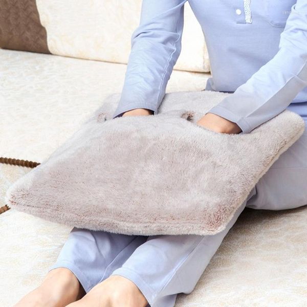 Calentador de pies eléctrico para alfombras, artefacto para mantener el calor en invierno, accesorio para el hogar para dormitorio, suministros para ver la televisión