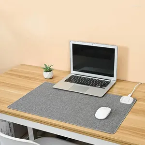 Tapis électrique chauffage de souris affichage de la température du clavier chauffage du clavier chauffeur d'hiver chaud chauffeur de main pour le bureau de bureau à domicile accessoire