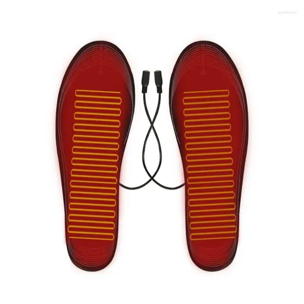 Tapis électrique chauffée chauffée à semelle intérieure chauffage hauteur augmente les baskets des baskets de chaussures