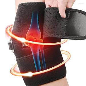 Tapijten elektrische been massager voor pijnverlichting letsel herstel infrarood therapie verwarming knie kussen elleboog schoudermassage gereedschap