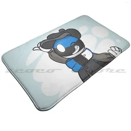 Carpets Estonia Chibi Countryhumans Mat Porte de tapis Porte d'absorption sans glissement