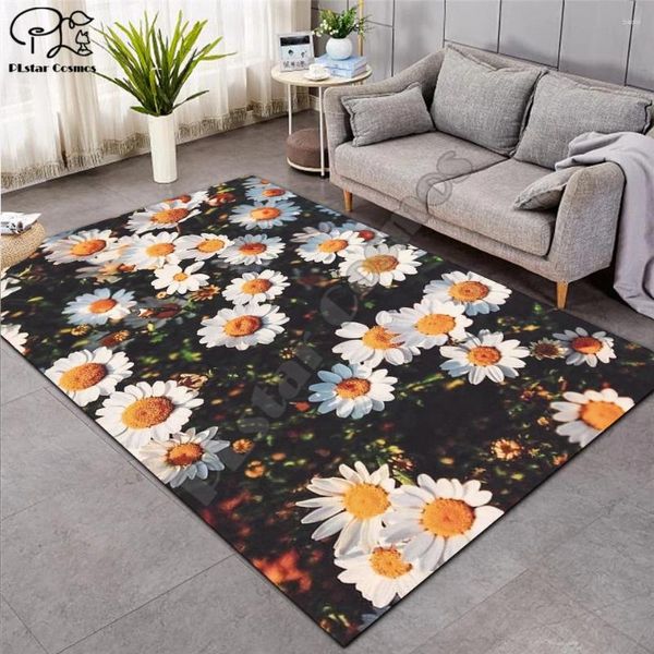 Alfombras estilo europeo de flores de alta calidad alfombra 3d para alfombras de sala de estar dormitorio estatera de piso antideslizante alfombras de cocina de moda12