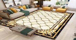 Carpets Style European Persian Art Area Tapis pour le salon Cuisine non glisser la chambre à coucher de chambre à coucher pour palissade extérieure Decor Home 4298992
