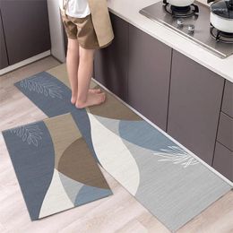 Alfombras Fashion Kitchen Floor Mat Patrón de vajilla Entrada de la puerta del baño Puerta del baño Floormat Parlo