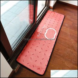 Tapis De Mode Tapis De Sol Imprimé Tapis De Cuisine Bienvenue Entrée Paillasson Antidérapant Intérieur Couloir Tapis Absorption D'eau Tapis Salle De Bains R Dh6Ax